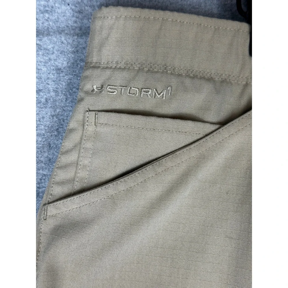 Under Armour Storm 1 Covert Tactical Pants Mens 42x32 Tan Ripstop‎ Cargo